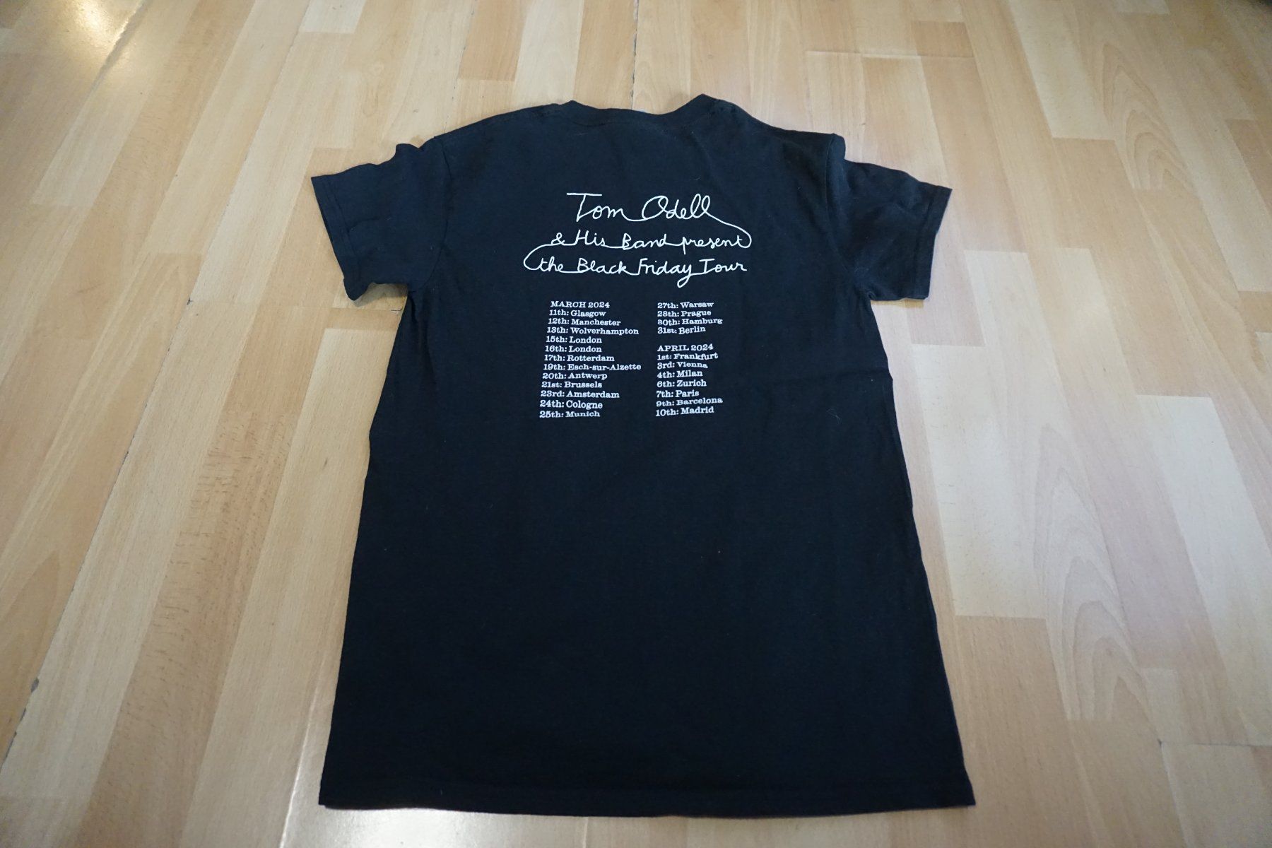 T-shirt: T-Shirt Tom Odell, Grösse S – Usato da Zürich venduto da einalemjena 3