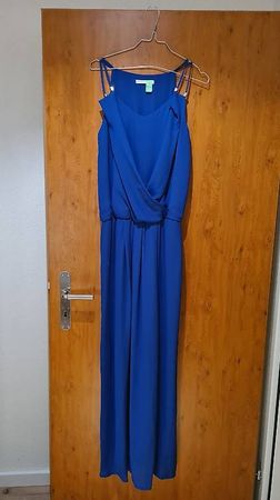 Festliches Kleid, blau, Grösse 38