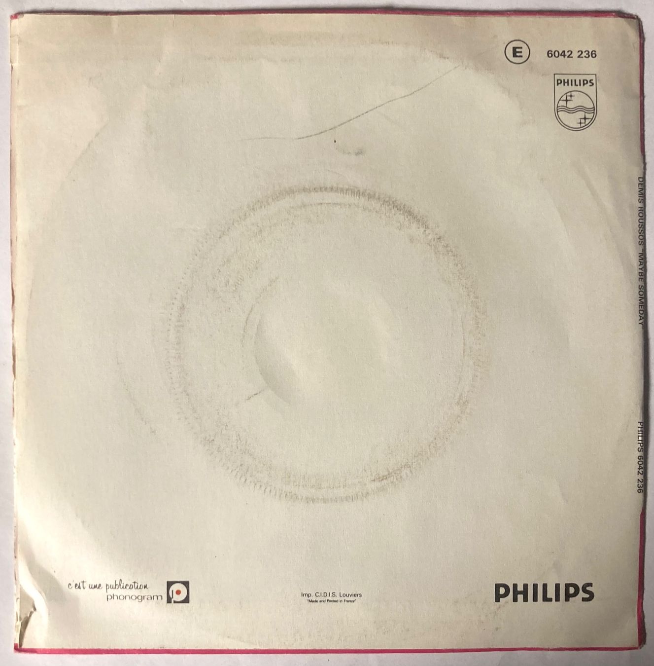 Dischi in vinile: DEMIS ROUSSOS - MAYBE SOMEDAY – Usato da Poliez-Pittet venduto da Newtown-Records 1