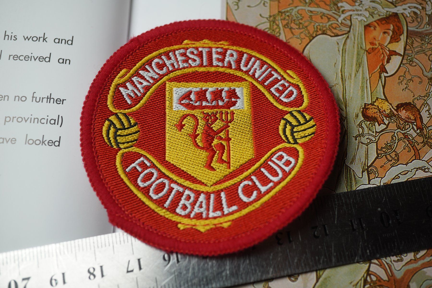 Toppe: Manchster United    "patch " – Nuovo e nell'imballaggio originale da Eschenbach SG venduto da craniums 1