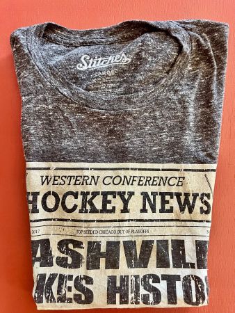 Stitches NHL Nashville Predators Hockey Shirt Large