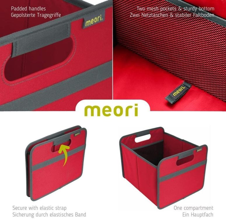 Einsatz für Faltboxen Meori Mini, 4 Fächer