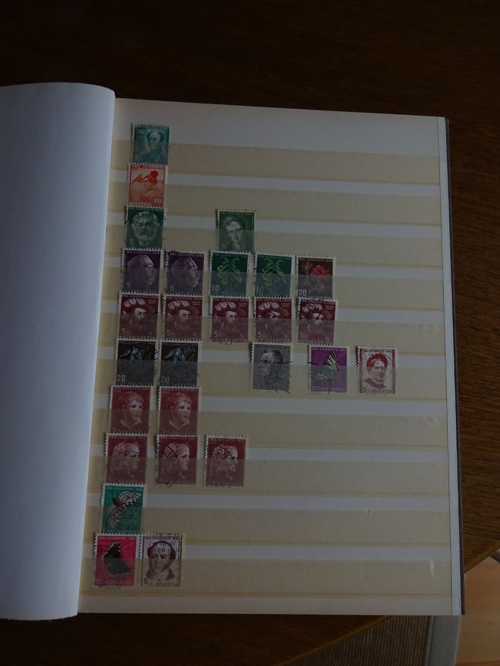 Tutti i francobolli: CH Marken mit Album – Usato da Cham venduto da mktreasure 6