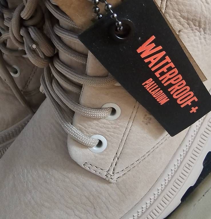 Herrenschuhe: NEU Winterboots beige Palladium waterproof Gr. 41 – Gebraucht aus Luzern von Donky_king 4