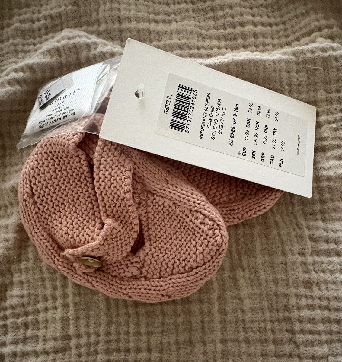 Calze per bambini: Name It Rosa Babysöckchen – Nuovo e nell'imballaggio originale da Malleray venduto da 2v8v 1