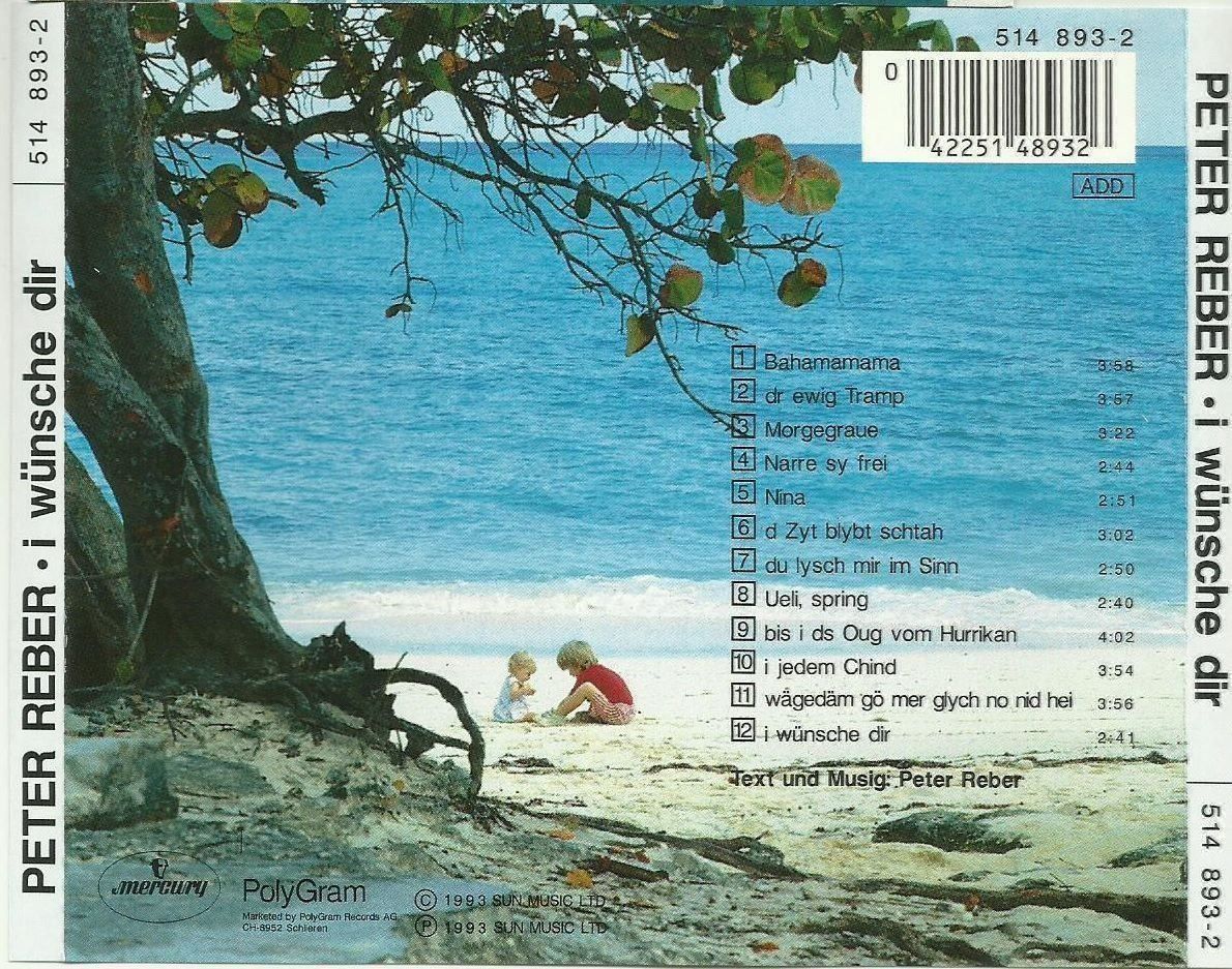 CD: Peter Reber CD  I wünsche dir – Usato da St. Margarethen TG venduto da ursk10 1