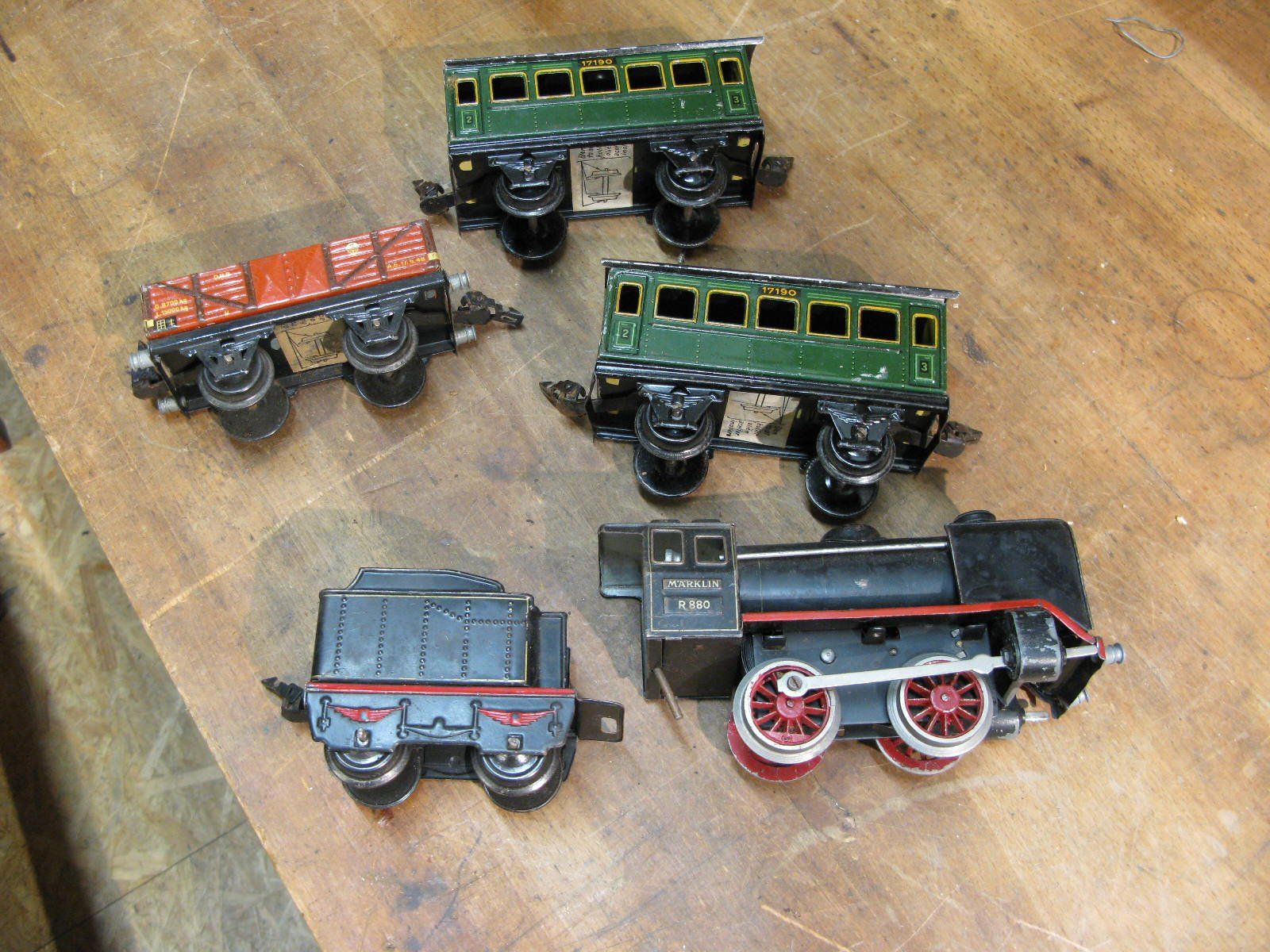 Märklin Trains électriques: Märklin Eisenbahn Spur 0 – Défectueux à Zürich par Unrueh 2