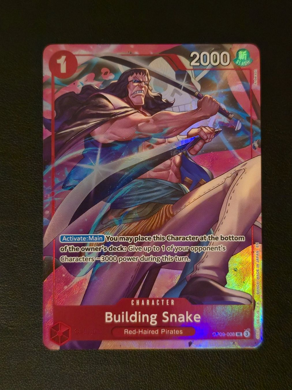 Bandai Carte collezionabili: Building Snake — OP09-008 – Nuovo (secondo la descrizione) da Cointrin venduto da NexaTCG