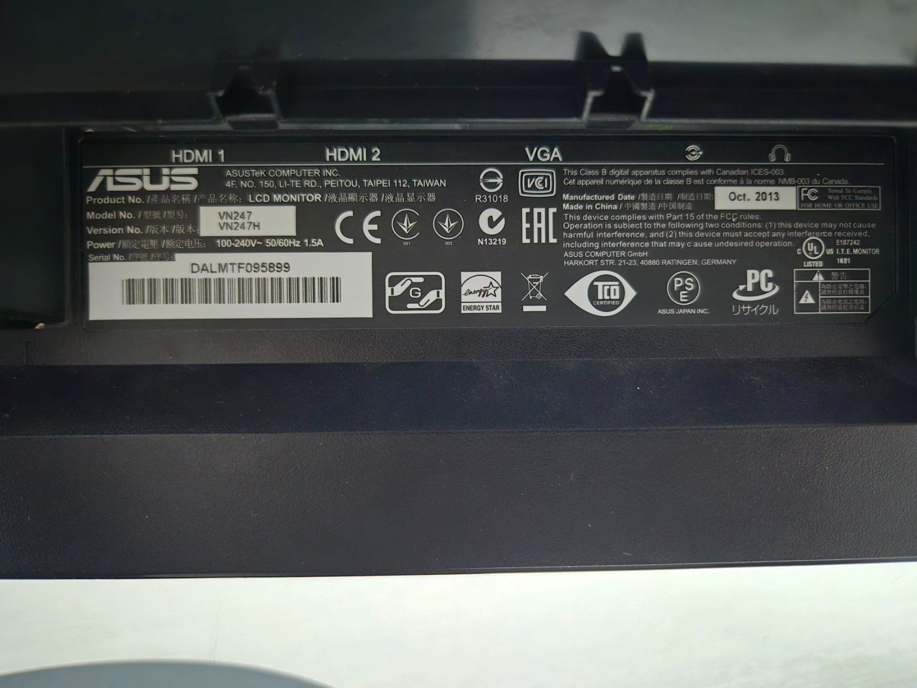 Asus Monitore: Asus Bildschirm VN247 24 Zoll – Gebraucht aus Gerlafingen von Takuta 2