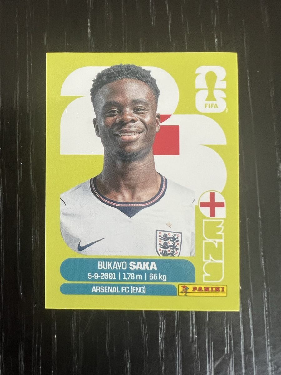Panini Carte collezionabili: Panini 2026 - Bukayo Saka – Nuovo e nell'imballaggio originale da Sainte-Croix venduto da Caramel31