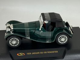 Jaguar SS 100 Roadster 1939 1:32 Signature models