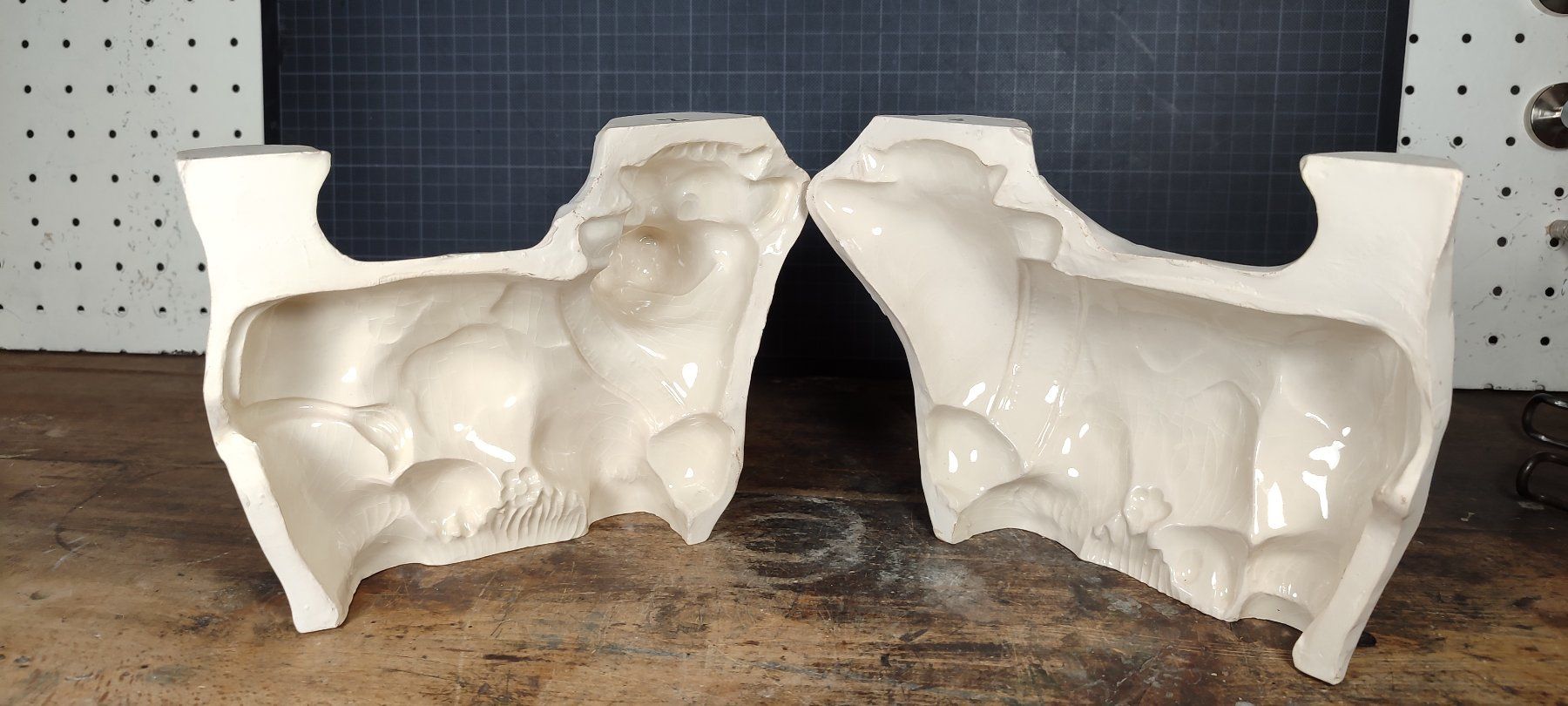 Moules à gâteaux: Wunderschöne alte Backform KUH SHABBY/Landhaus – D'occasion à Gelterkinden par MYSTOREFORYOU4460 5