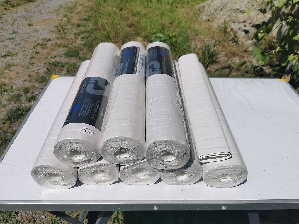 Carte da parati: 8 Rollen Vliestapete grau - VB – Nuovo e nell'imballaggio originale da Oberbüren venduto da nexxor 1
