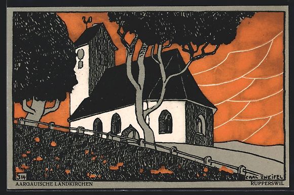Ansichtskarten: AK Rupperswil, Kapelle – Gebraucht aus Berlin von bartko-reher