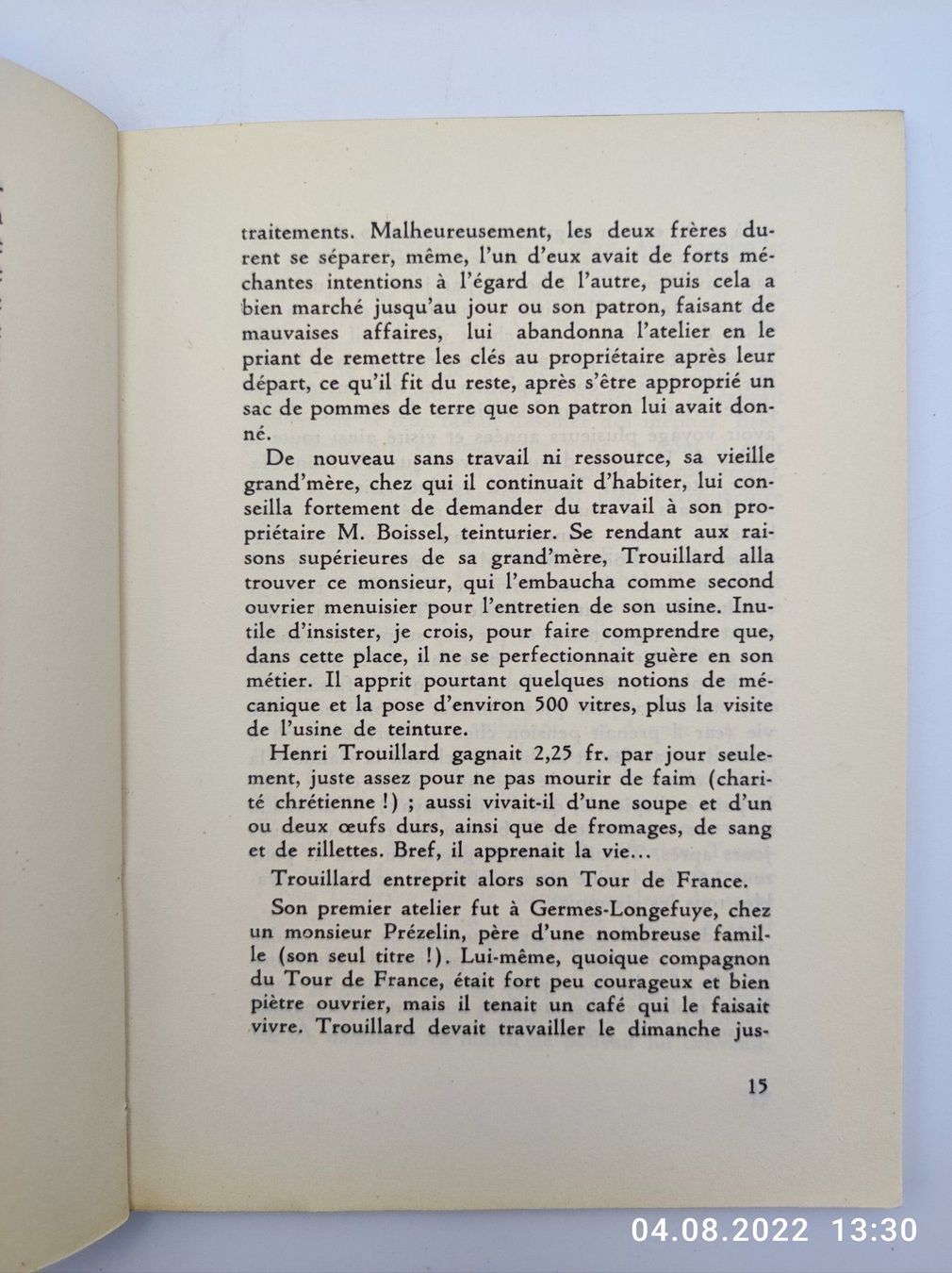 Libri: HENRI TROUILLARD - MA VIE - 1960 – Usato da Goldach venduto da Gaip 3