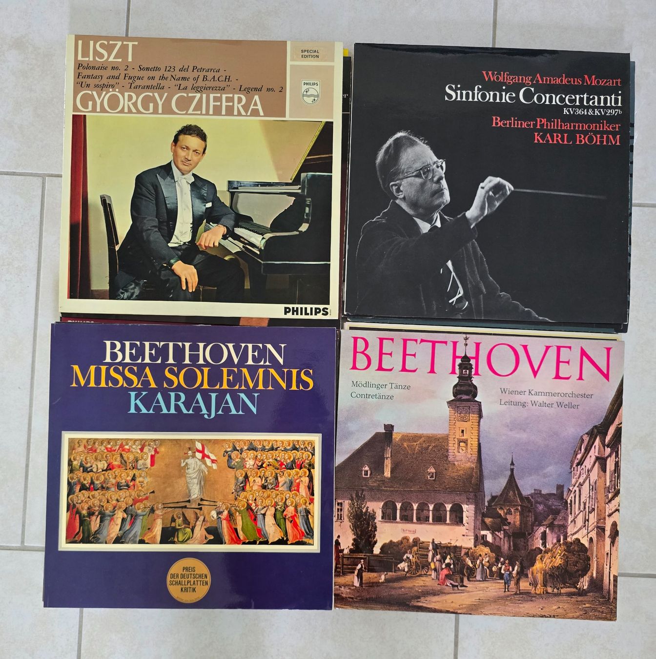 Dischi in vinile: 46 LPs Klassik, davon 2 Doppelalben – Usato da Steinmaur venduto da Pegasus24 6