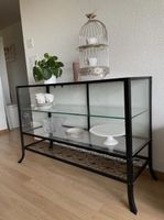 IKEA Vitrine/Regal , Glass und Metall