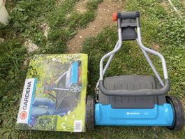 Gebrauchter Gardena 400C Spindelmäher mit Gras-Fangkorb
