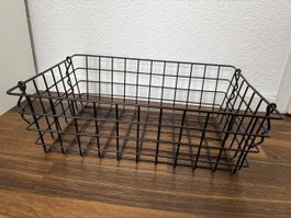 Behälter schwarz 35x25x10 Hm - NEU