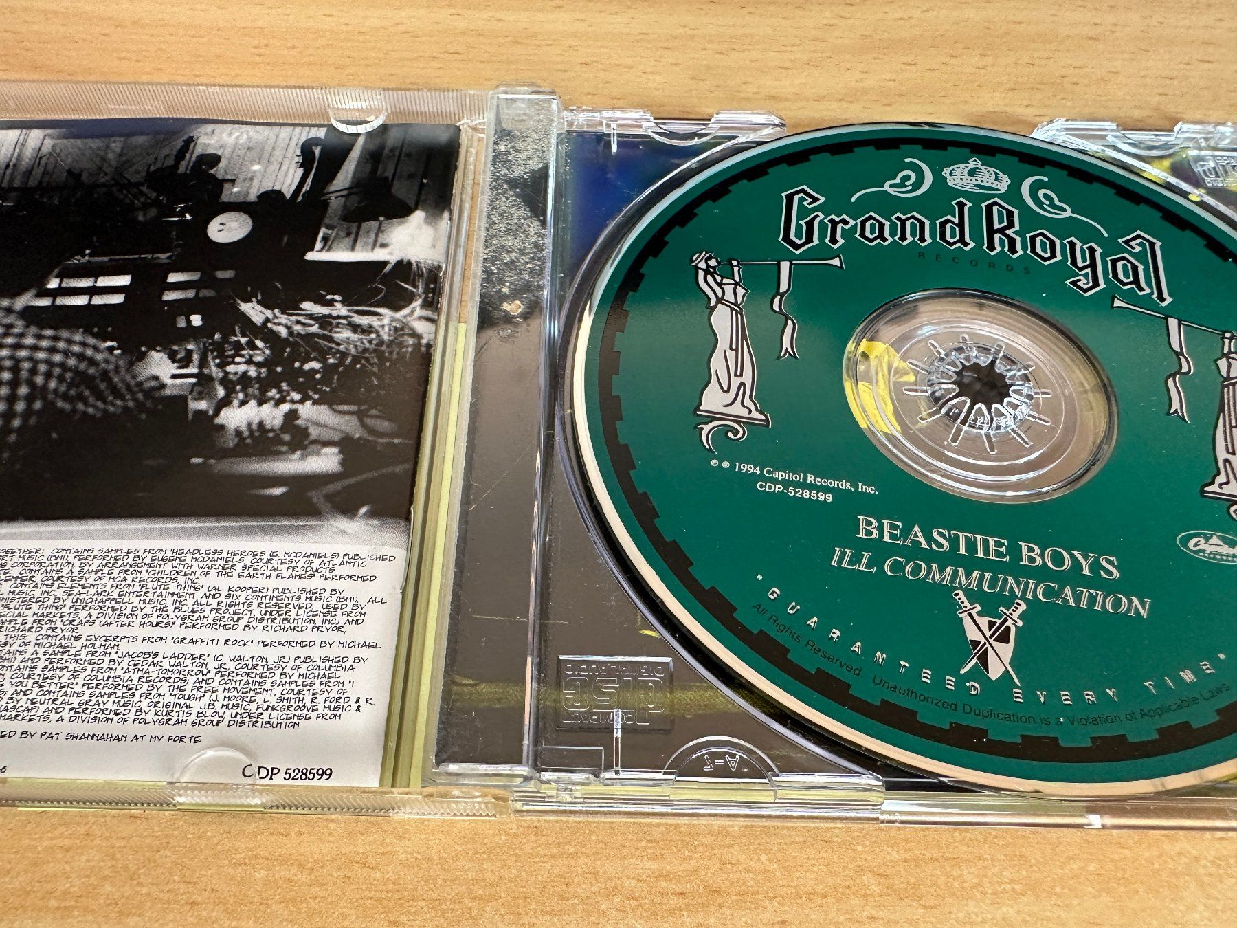 CD: Beastie Boys – Ill Communication – Usato da Rikon im Tösstal venduto da Alpenmutz 2
