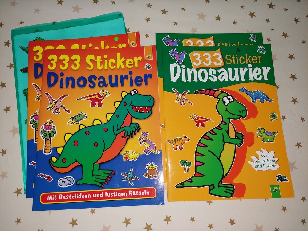 Sticker Hefe Dinos mit Rätseln (Gebraucht) in Uitikon Waldegg für CHF 5 ...
