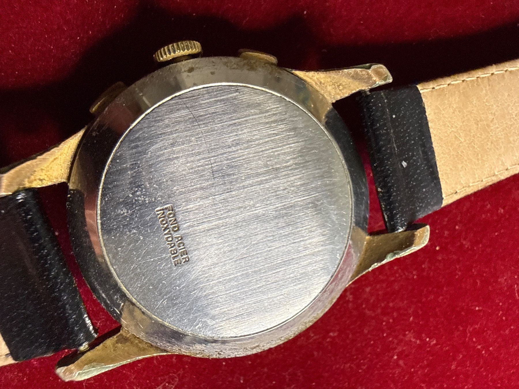 Montres: Dreffa Vintage Chronograph 37 mm – Défectueux à Pfeffingen par Allhandelklgwatches 4