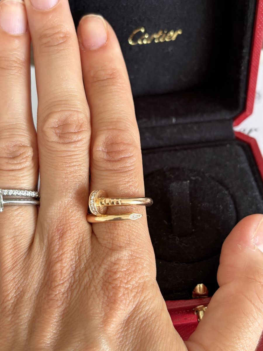 Anelli: Cartier Love Ring Rose Gold Diamonds – Usato da Oberwil b. Zug venduto da An_you78 1