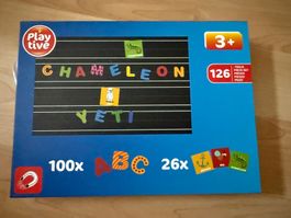 Playtive Magnettafel ABC und Bilder 126 Teile neu