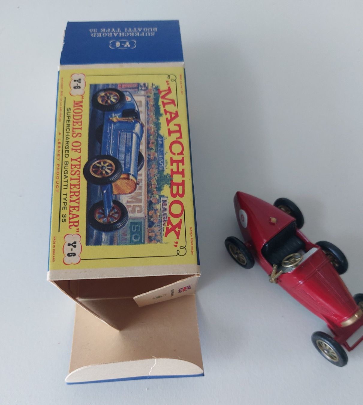 Matchbox Voitures modèles: Matchbox Yesteryear Y-6 Bugatti Type 35 mit Box – D'occasion à Schenkon par Elbarto007 8