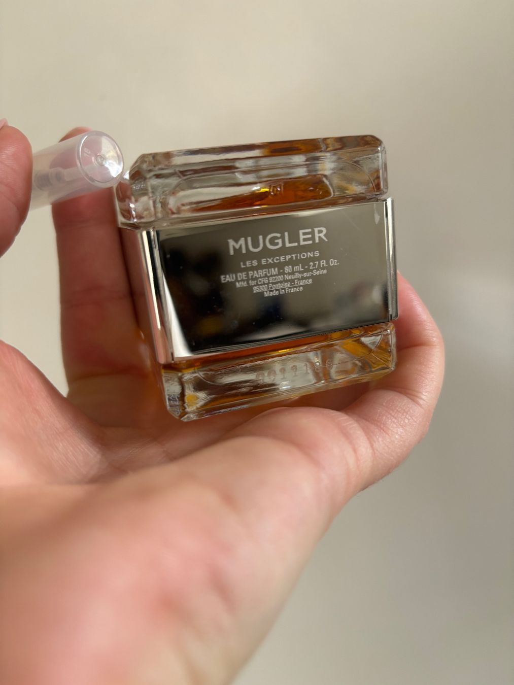 Mugler Parfum & Eau de Toilette: Mugler MUGLER LES EXCEPTIONS AMBRE REDOUTABLE EDP  2ML – Gebraucht aus Zürich von deruja 1