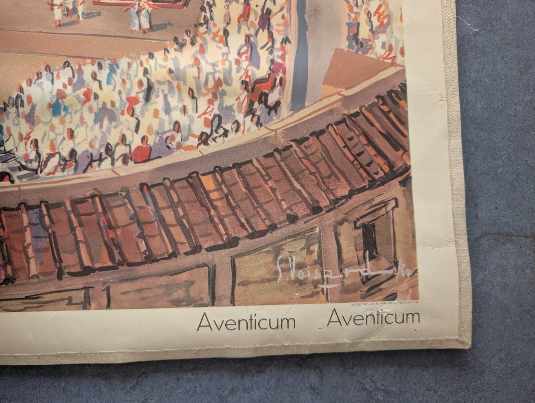 Foto & Immagini: Schulwandbild Nr. 115 - Aventicum – Usato da Luzern venduto da JenKu 3