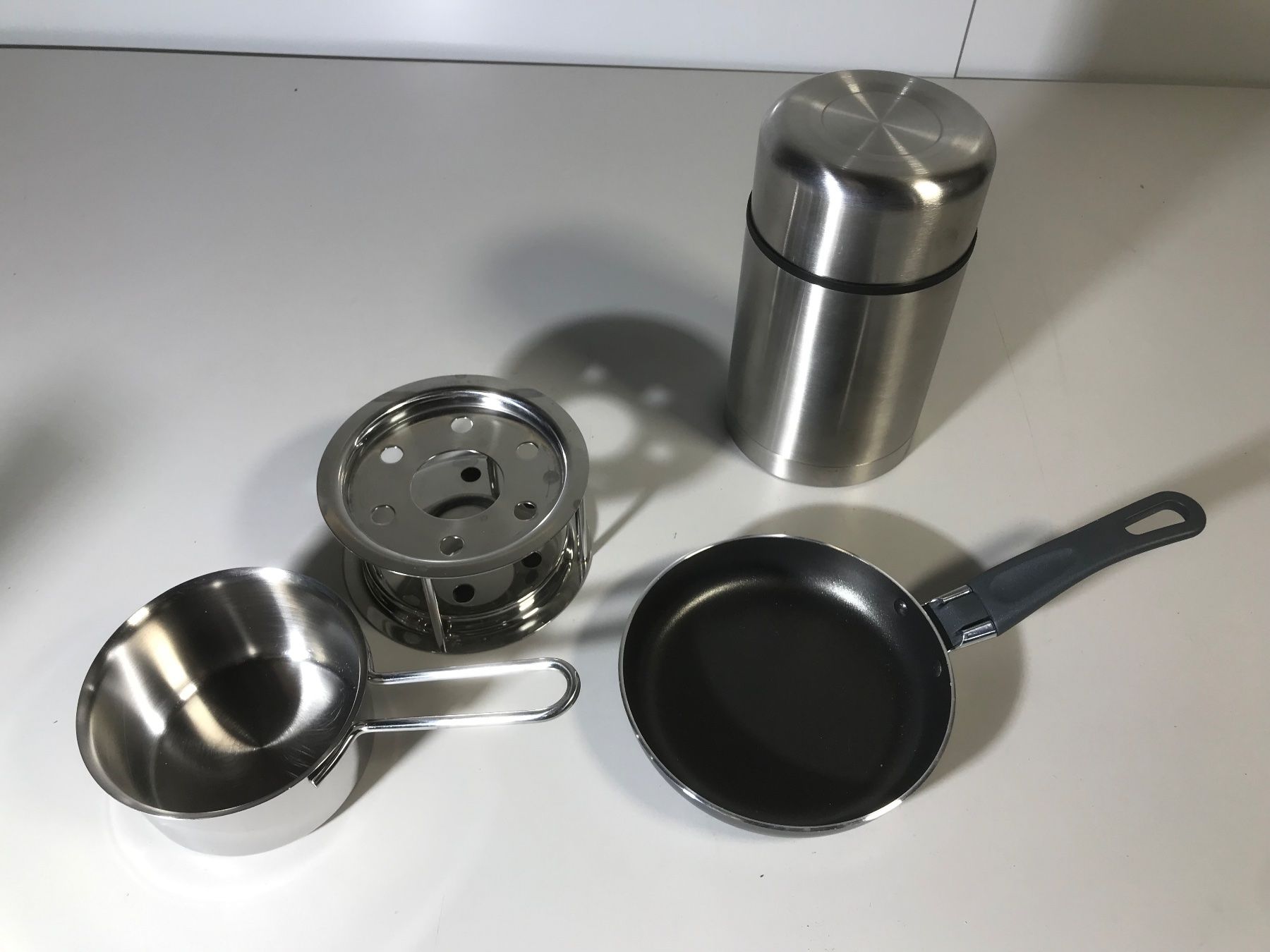 Borracce & Thermos: 2 Pfändli, Stövchen und Trinkflasche – Nuovo (secondo la descrizione) da winterthur venduto da Grami1