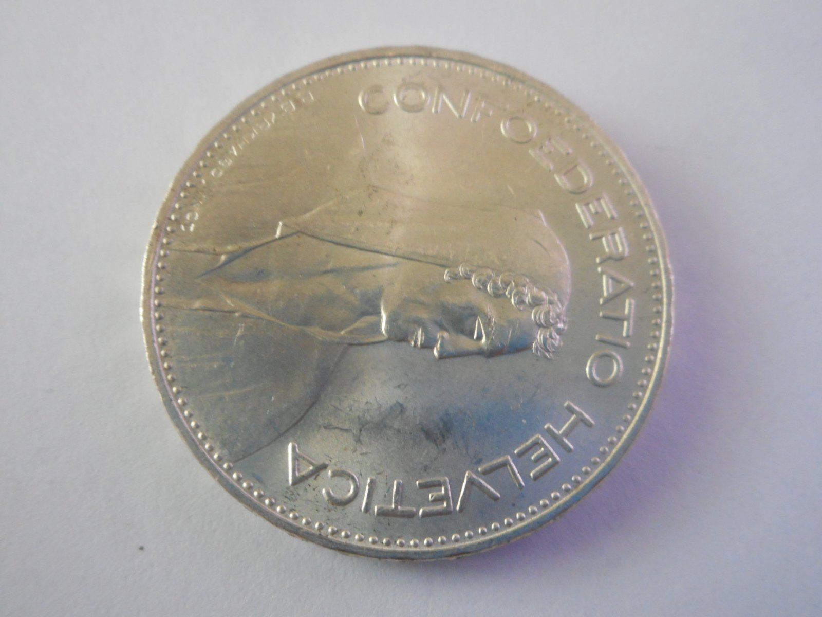 Tutti le monete: 5 Fr. 1935 silber  unz/stgl – Nuovo (secondo la descrizione) da Kriegstetten venduto da pizlad2010 4