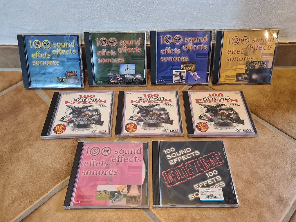 CD: 9 CDs: Sound Effekten – Usato da Höri venduto da Makumba2