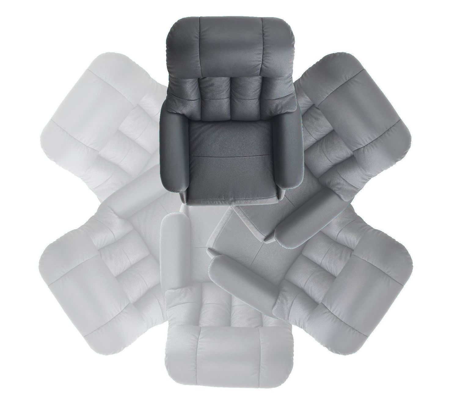 Poltrone: Relax Sessel CALGARY Leder schwarz 2 Motoren – Nuovo e nell'imballaggio originale da Unterentfelden venduto da moebelrufli 4