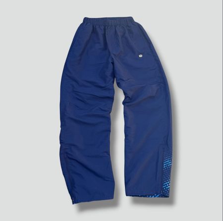 Nike TN blue vintage baggy track pants retro streetwear