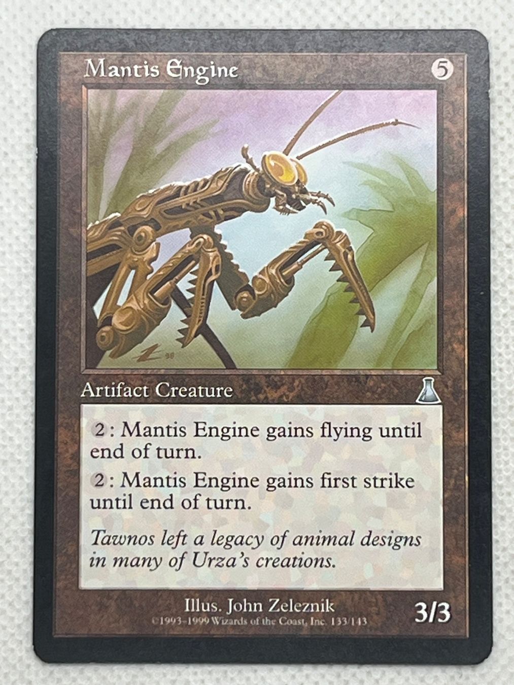 Magic The Gathering Sammelbilder & Trading cards: MTG Mantis Engine UDS 133 Englisch Uncommon – Gebraucht aus Hinterkappelen von Kim1992