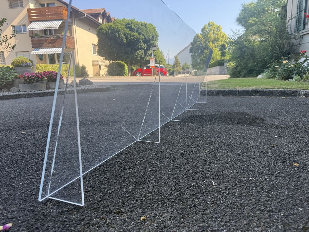 Wände & Decken: Schutzscheibe Plexiglas 205x56cm – Gebraucht aus Bätterkinden von rip2000 2