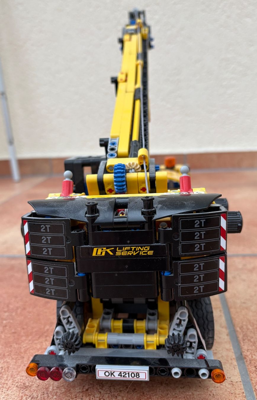 Lego Giocattoli: LEGO Technic Kran 42108 gelb – Usato da Embrach venduto da Decius 4