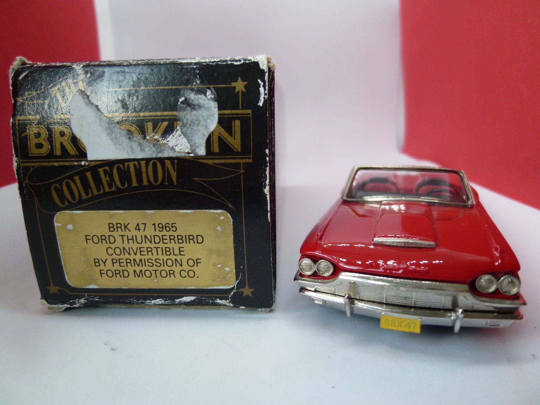 Brooklin Modellini d'auto: BROOKLIN - Ford Thunderbird Conv. 65 - red metallic - BRK 47 – Nuovo (secondo la descrizione) da Reiden venduto da mondial2 1