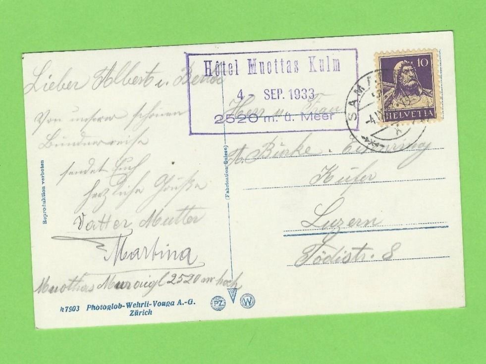Cartes postales: St. Moritz – D'occasion à Zürich par t24_de 1
