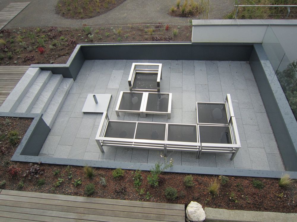 Moderne GartenLounge aus Chromstahl Kaufen auf Ricardo