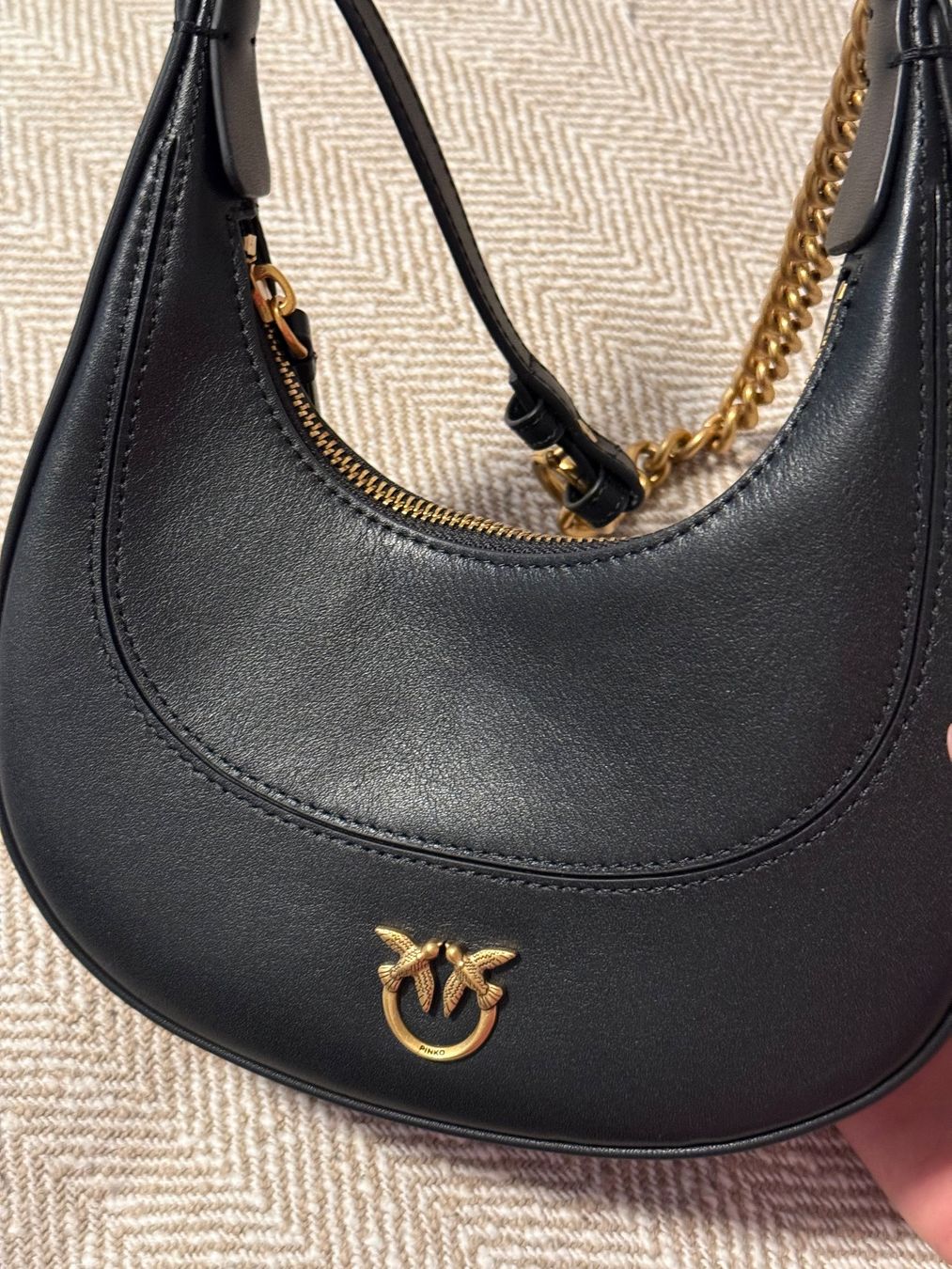 Sacs femmes: PINKO Schwarz Leder Tasche – Neuf (Voir description) à Zofingen par zac_spc2 4