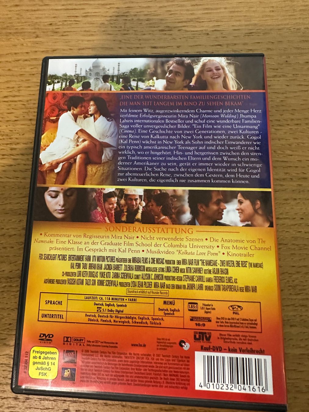 Alle DVDs: The Namesake - Zwei Welten, eine Reise – Gebraucht aus Seewen SO von DVD-Movie-Fan 1