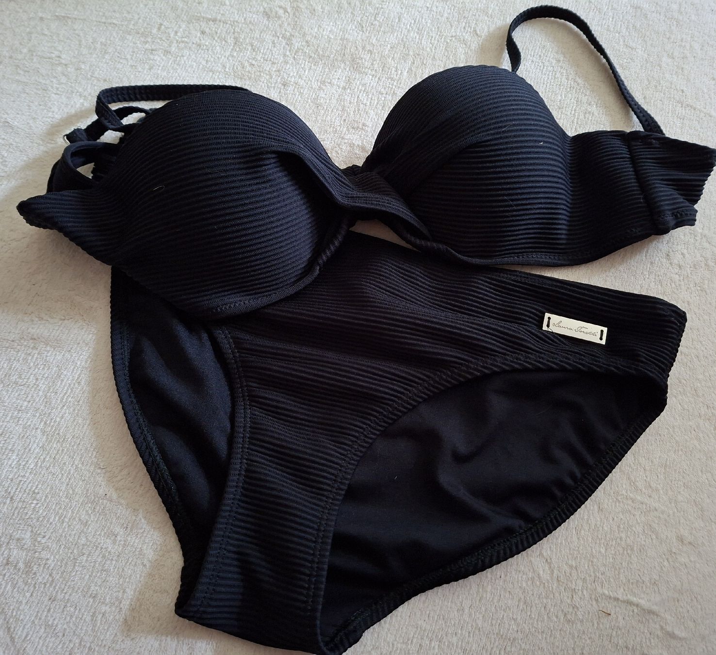 Costumi da bagno & Bikini: Eleganter Bikini Gr. 42 schwarz neu! – Nuovo (secondo la descrizione) da Barzheim venduto da spitz01 1