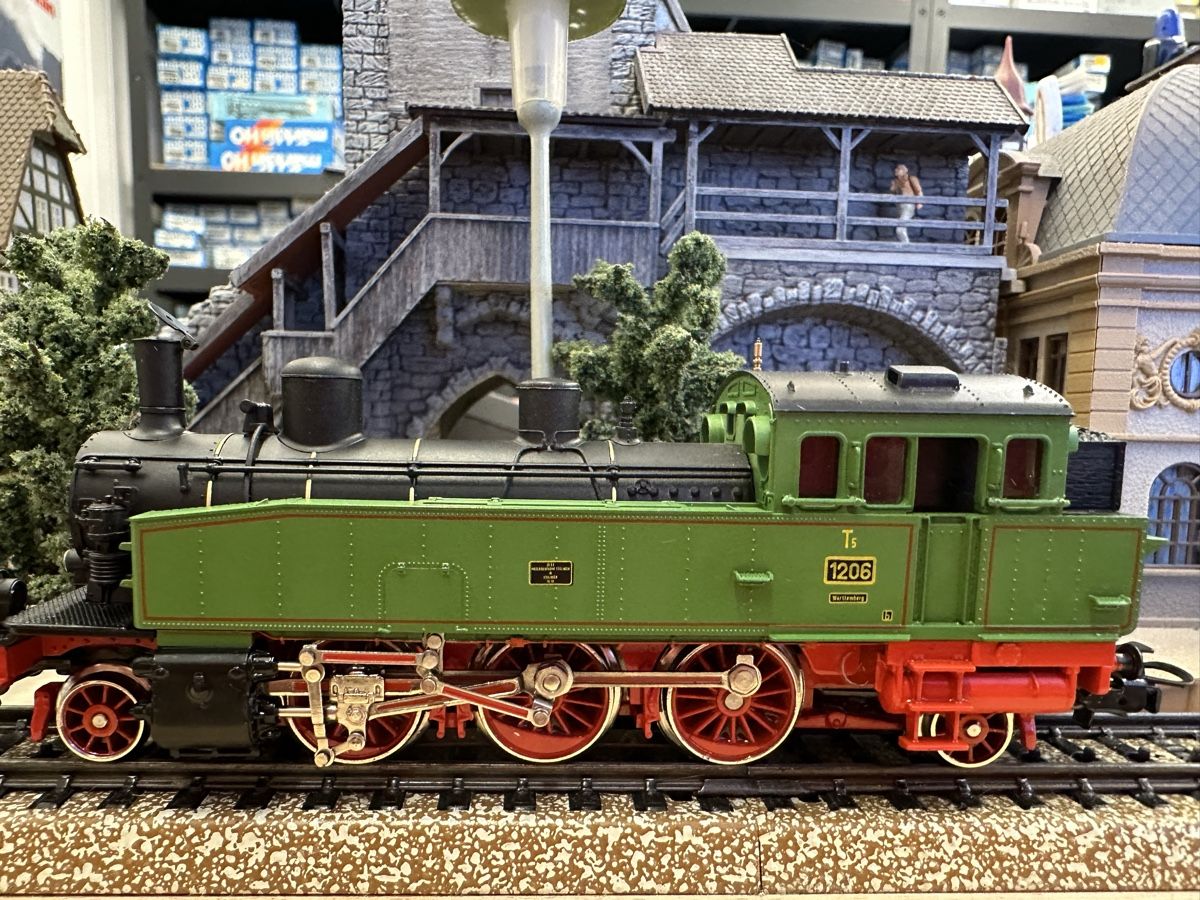 Märklin Modellini di ferrovie: Märklin 3312 K.W.St.E. BR T5 – Usato da Lupsingen venduto da New-Haven 1