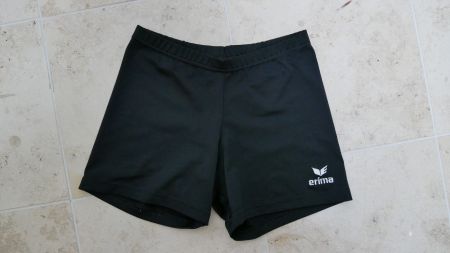 Erima Shorts Sportleggings Sporthose schwarz Grösse 36 S