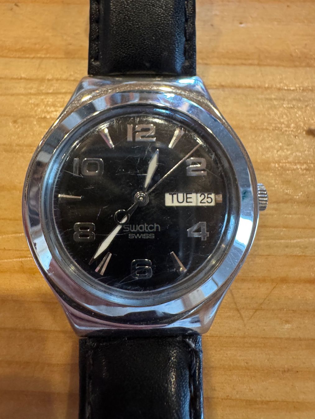 Swatch Orologi: Superbe Superbe Swatch Irony acier – Usato da Erde venduto da CBarts 1