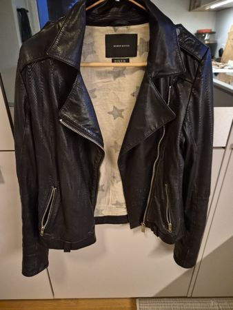 Cool Black Biker Jacket – Scotch & Soda - Size Small