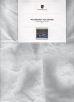 Presseinformation Porsche 2004